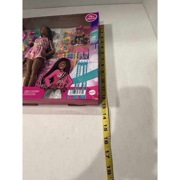 Barbie Life in the City Travel Playset NEW Sealed Mattel Barbie Playset 75+ PCS - Picture 10 of 14